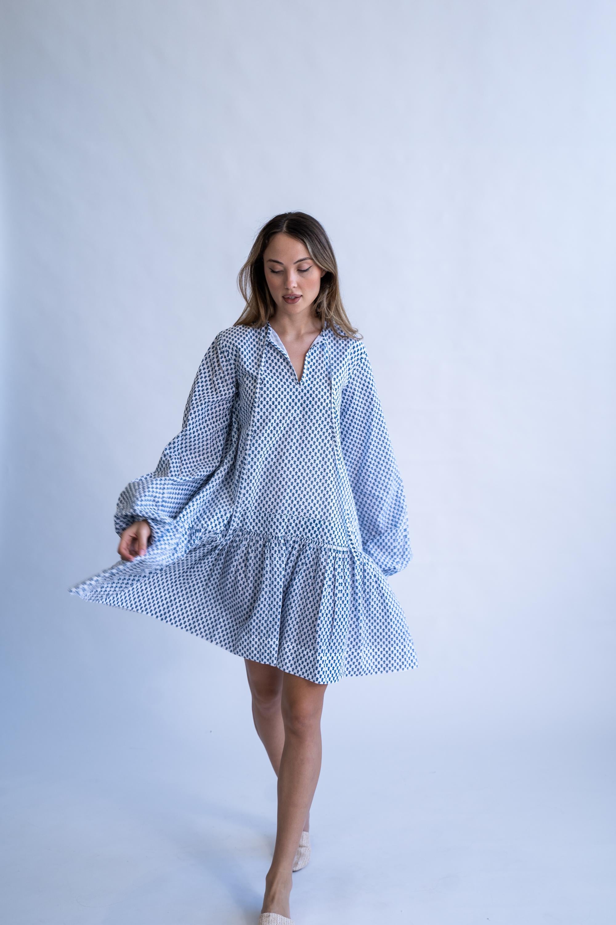 Kyoto - 100% Cotton Oversized Dress