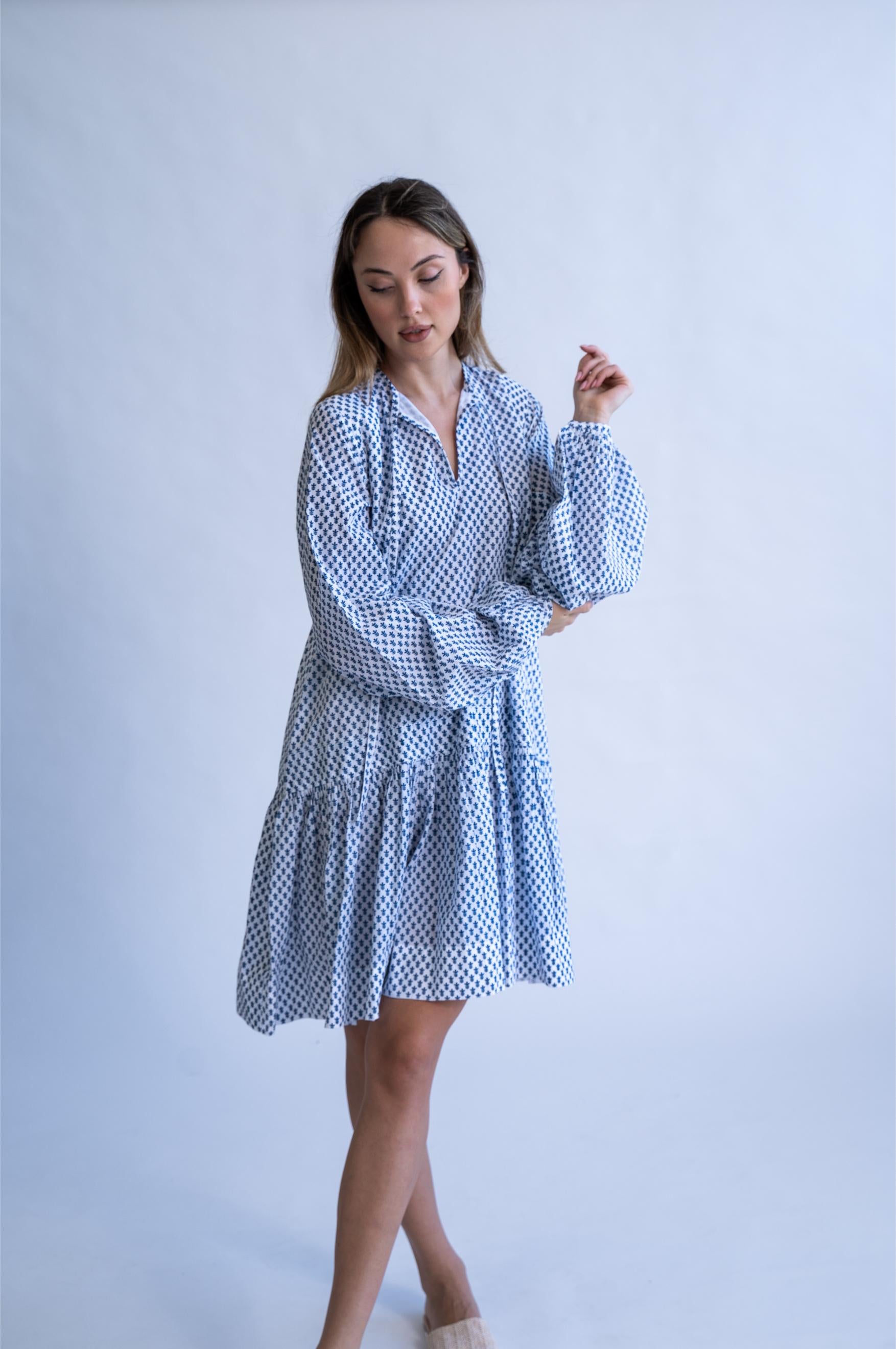 Kyoto - 100% Cotton Oversized Dress