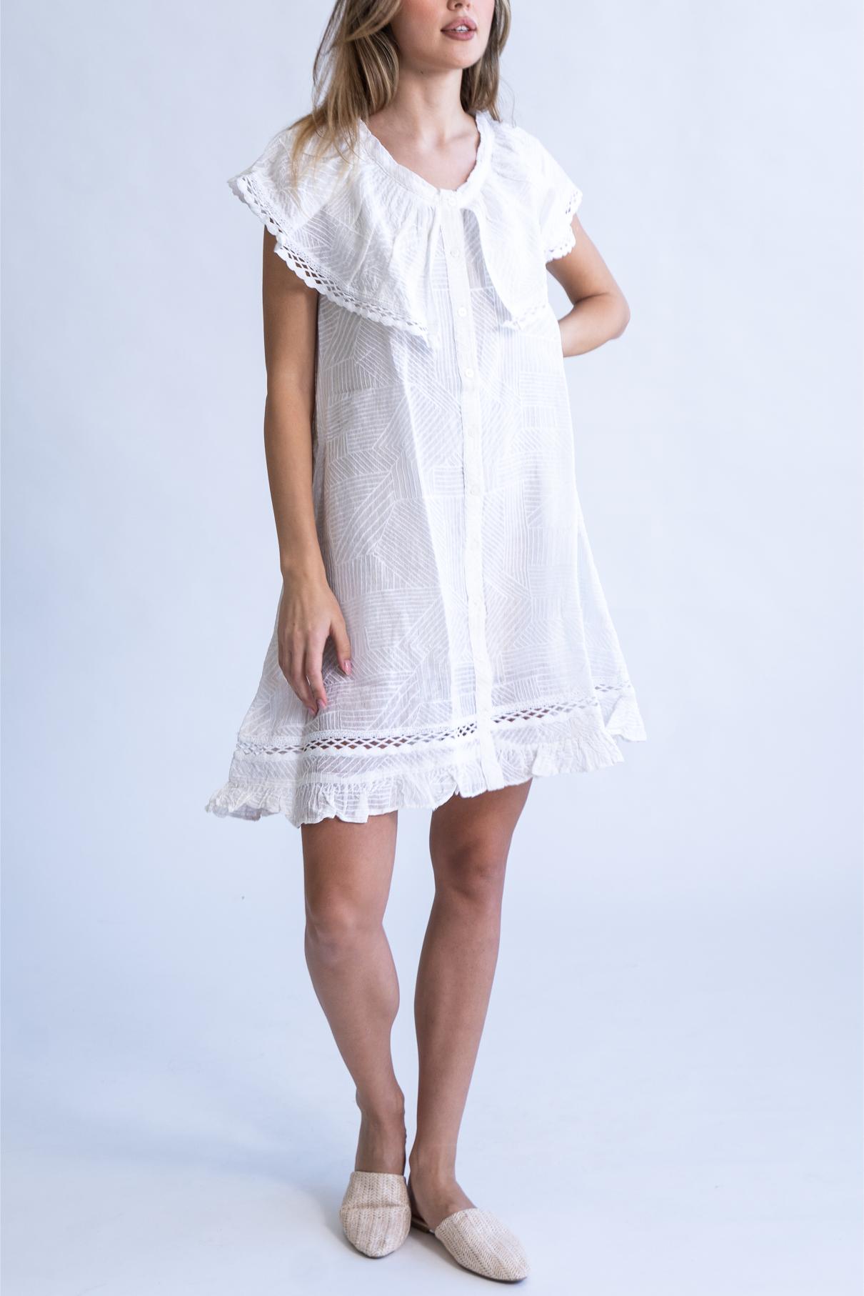 Summer Dream - White Linen Summer Dress